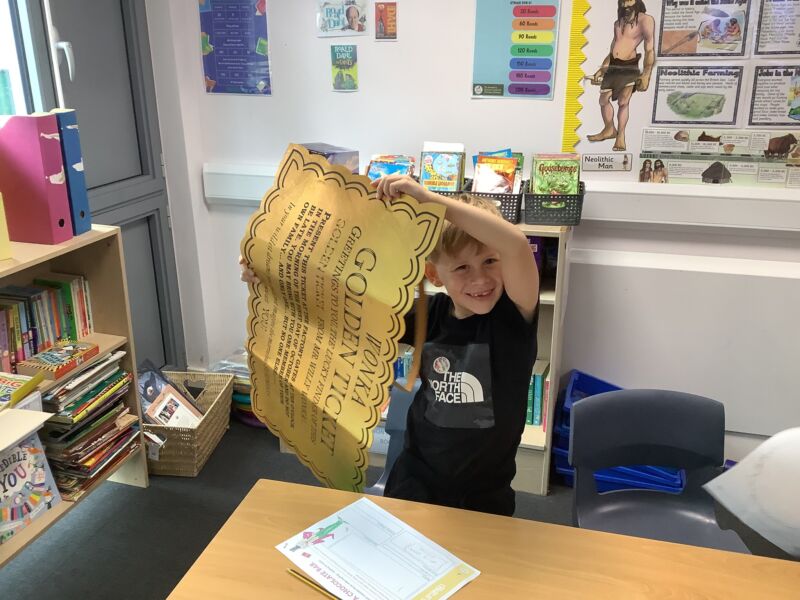 Image for the Tweet beginning: Class 8 are celebrating Roald